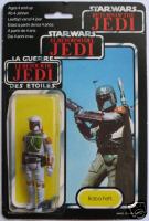 Vintage Star Wars BOBA FETT TRILOGO ROTJ MOC Carded